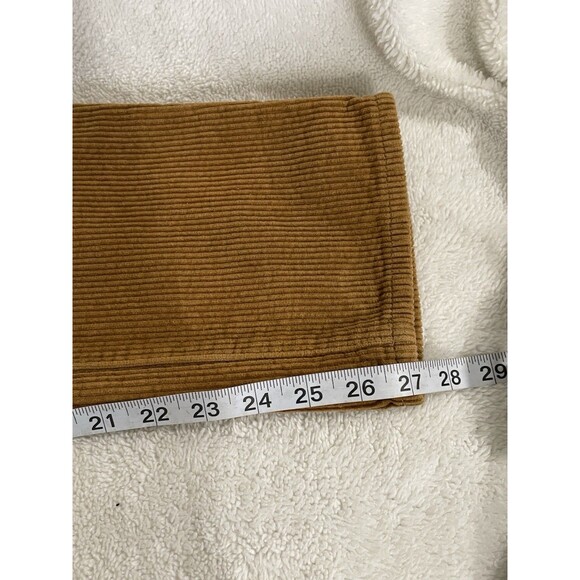 PACSUN Mom Jeans Camel Corduroy Ankle SZ 27 - Picture 9 of 9